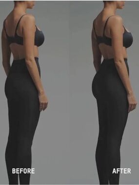 SKIMS Black Butt Enhancing Padded Legging in Black